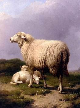 unknow artist Sheep 142 Germany oil painting art